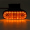 12V/24V 20 LED Side Marker Lights Reflector Lamp Amber With Bracket For Truck Trailer