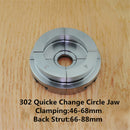 RED ARROW 4 Inch Quick Change Wood Turning Chuck Wood Lathe Chuck 1-Inch x8 TPI Woodworking