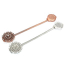 Flower Crystal Magnetic Curtain Clip Tie Backs Buckle Tie Back Clips Home Decoration