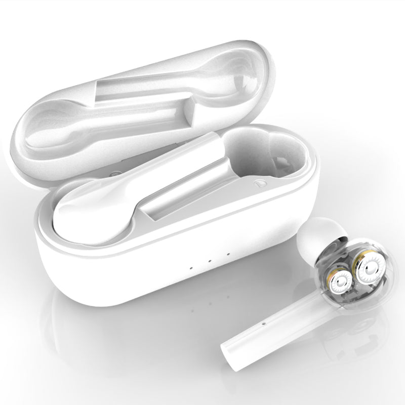 Bakeey W8 TWS bluetooth 5.0 Earphone HiFi Dual Dynamic Drivers Stereo Smart Touch Headphone with Mic