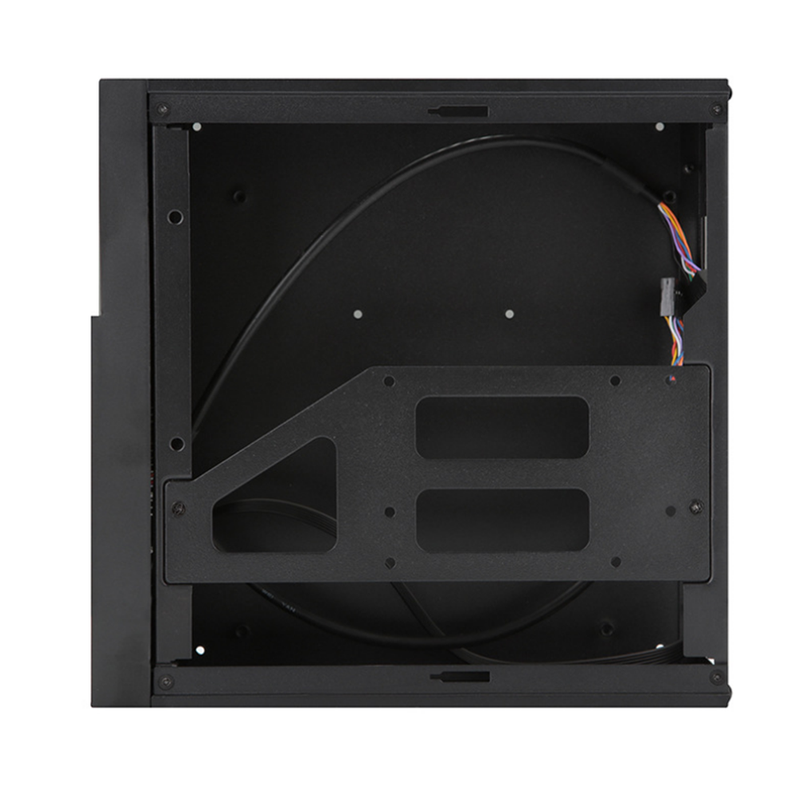 SKTC MX01 0.8mm SECC Computer Case HTPC Chassis USB2.0 Gaming Tempered PC Case Support PICO PSU Power Supply