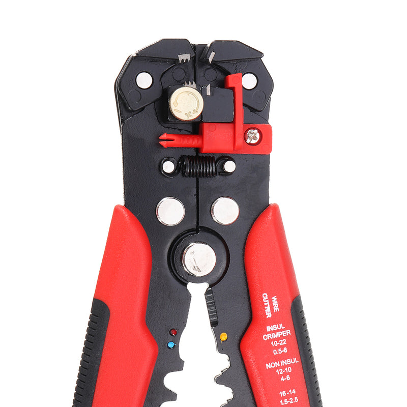Multifunctional Stripping Tool Automatic Adjusting Wire Stripper Crimping Plier Terminal 0.2-6.0mm 24-10AWG