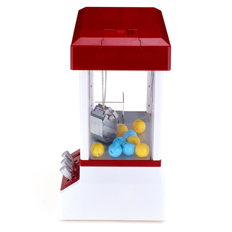 Carnival Claw Game Doll Machine Mini Arcade Grabber Crane Toys +24 Coins +12 Eggs