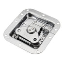 Twist Butterfly Draw Latch Rotary Turn Cold Rolled Silver Recessed