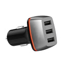 5.1A 25.5W 3 Port USB Car Charger With Power3S Technology for iPhone 8/X iPad