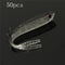 ZANLURE 50pcs 9.5cm Soft Fishing Lure Fishing Tiddler Bait Silicone Fishing Lure Bait