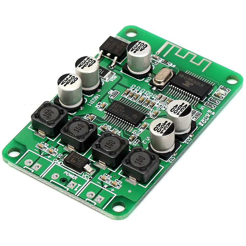 SANWU TPA3110 DC 10V-25V 2x15W Dual Channel Wireless bluetooth Audio Power Amplifier Board