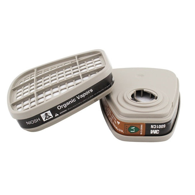 2Pcs 6001CN Gas Mask Cartridges Chemical Anti Organic Vapor Cartridge Respiratory Paint Alcohol Mask