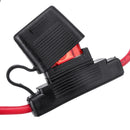 50A Maxi Car Fuse with Weatherproof Holder 8AWG (8B&S) Wire Dual Battery for Car