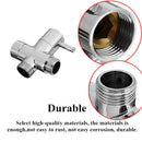 G1/2" Bathroom Angle Valve For Shower Head Water Separator Shower Diverter Switch Valve