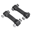 2PCS Hood Latch Upgrade Kit with Hardware For Jeep Wrangler JK 2007-2017