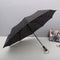 Automatic Folding Umbrella 1-2 People Windproof Umbrella Plaid Camping Sunshade