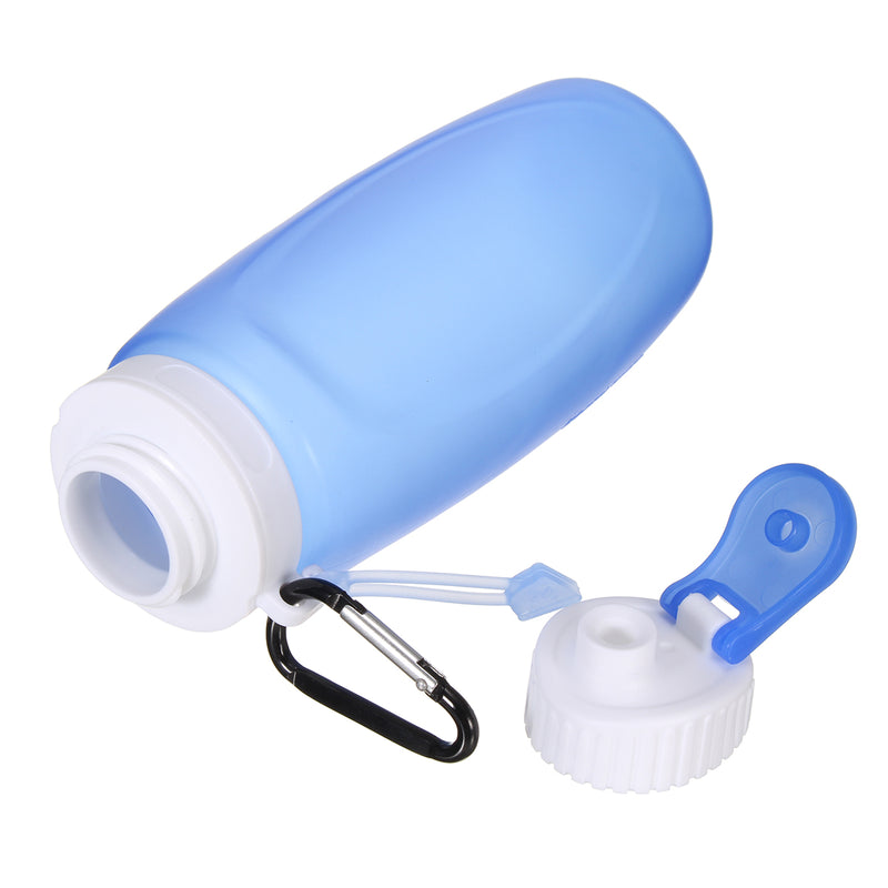 320ML Collapsible Silicone Foldable Soft Water Bottle Outdoor Sports Travel Hiking