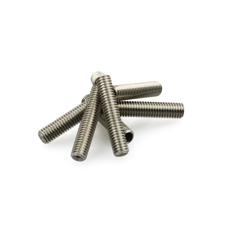 Anet 5Pcs Teflon Throat Tube + 5Pcs 0.4mm Nozzle + 5Pcs Aluminium Heating Block 3D Printer Part Set
