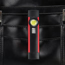Skywolfeye Portable LED+COB+UV 500Lumens 4Modes USB Rechargeable Work Light Outdoor Multifunctional Waterproof Maintenance Lamp Flashlight with Magnets