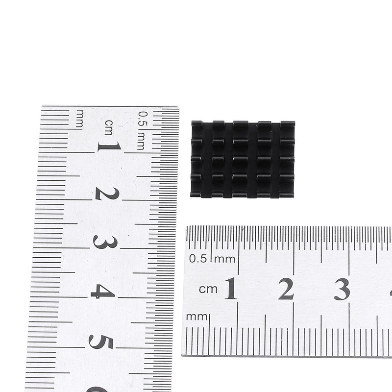 50Pcs 19x14x7mm Heat Sink Chip Special Radiator Aluminum Heat Conduction