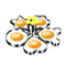 Kitchen Stainless steel Cute Shaped Fried Egg Mold Pancake Rings Mold