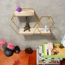 Modern Iron Stand Mount Wall Hang Shelf Receiving Frame Holder Home Decorations