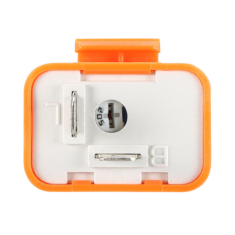 DC 12V Motorcycle LED Lights Flasher Relay Speed Adjustable Plug 2 Pin