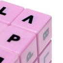 Plastic Pink Magic Puzzle Fidget Cube For Fans GiftsToys