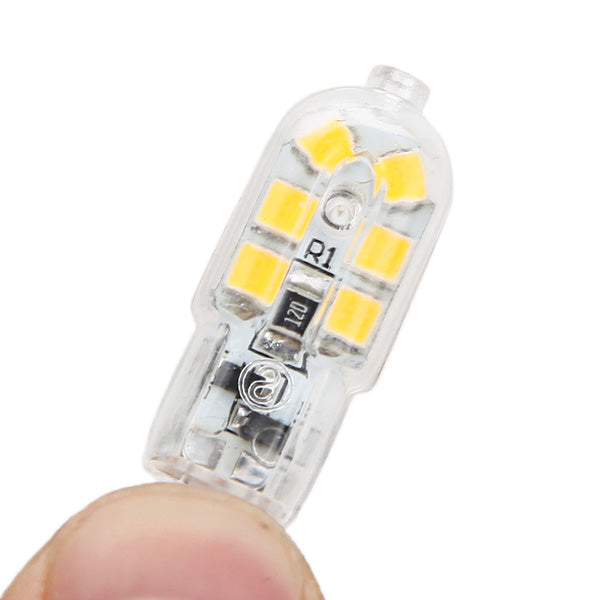 G4 LED Bulb 1.5W 120lm 12 SMD Pure White/Warm White Corn Light Spotlight AC/DC 12V