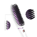 Electric Hair Straightener PTC Heating Comb 5 Gears LCD Negative Ion Straight Brush Salon Hairdressing Tool
