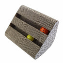Cat Toy Kitty Scratcher Catnip Scratch Board Incline Scratcher Kitty Toy With Bell Ball