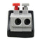 10PCS LUSTREON DC Power Male 5.5*2.1mm Connector Adapter Plug Cable Pressed for LED Strips 12V