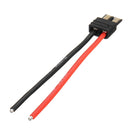 TRX Plug Male Female with 10cm 14AWG Cable for RC Model Car