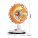 500W Electric Space Heater Fan Warmer Air Heater Winter Home Room Office 220V Electric Heated Fan