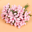 12pcs Artificial Simulation Berry Flower Headwear Garlan Gift Party Decoration
