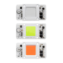 LUSTREON 50W Blue/Red/Green Light Non-drive Thunder Protection COB LED Chip for DIY Grow Light