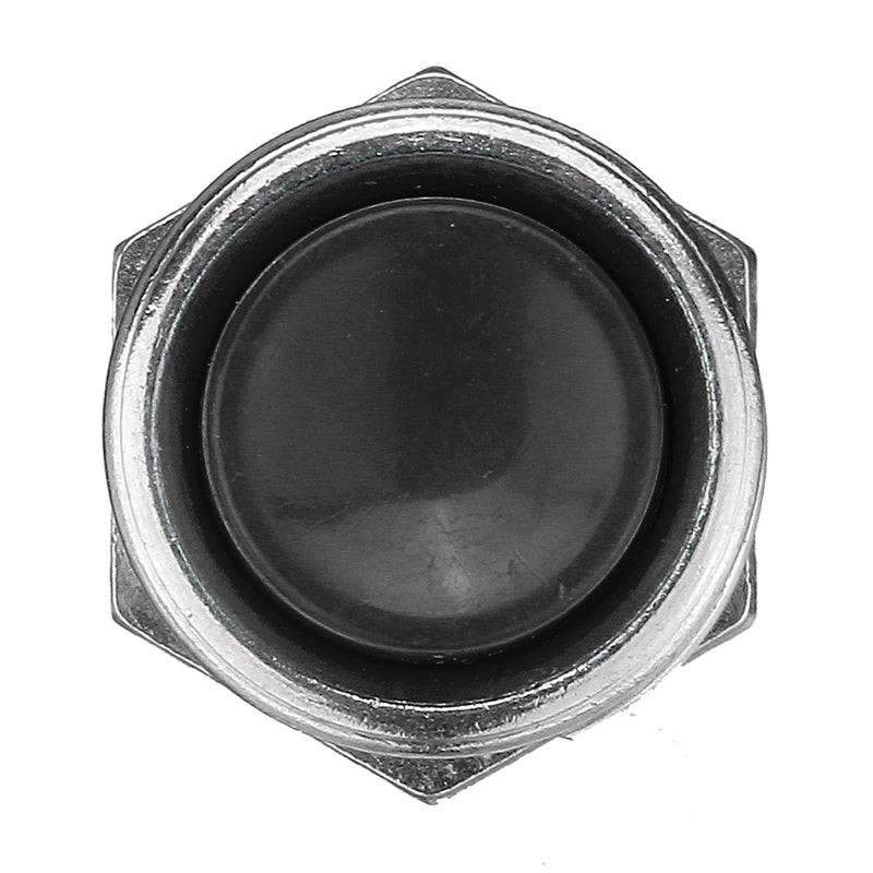 5Pcs 3A 125V Momentary Push Button Switch OFF-ON Horn Black Plastic