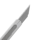 Deli 2034 Small Utility Cutter Metal Paper Cutter 30 carving Blade Hand Craft Paper Leather Cloth Cutter Art Work Cutting tools