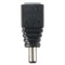 10PCS LUSTREON DC Power Male 5.5*2.1mm Connector Adapter Plug Cable Pressed for LED Strips 12V