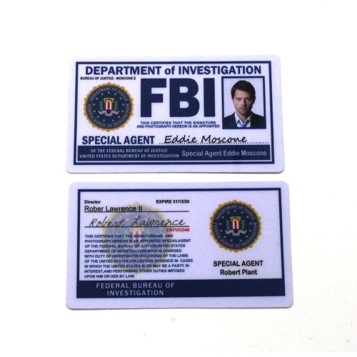FBI Cosplay Collection Police Card Holder