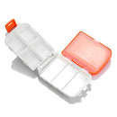 Honana HN-PB011 Portable 8 Compartments Pill Case Foldable 3 Layers Pill Organizer Medicine Box