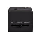 YICHEN TR-148 Universal International Power Plug USB 2.1A Adapter Wall AC Adapter Worldwide Travel Power Plug Conversion Socket Dual USB Adapter