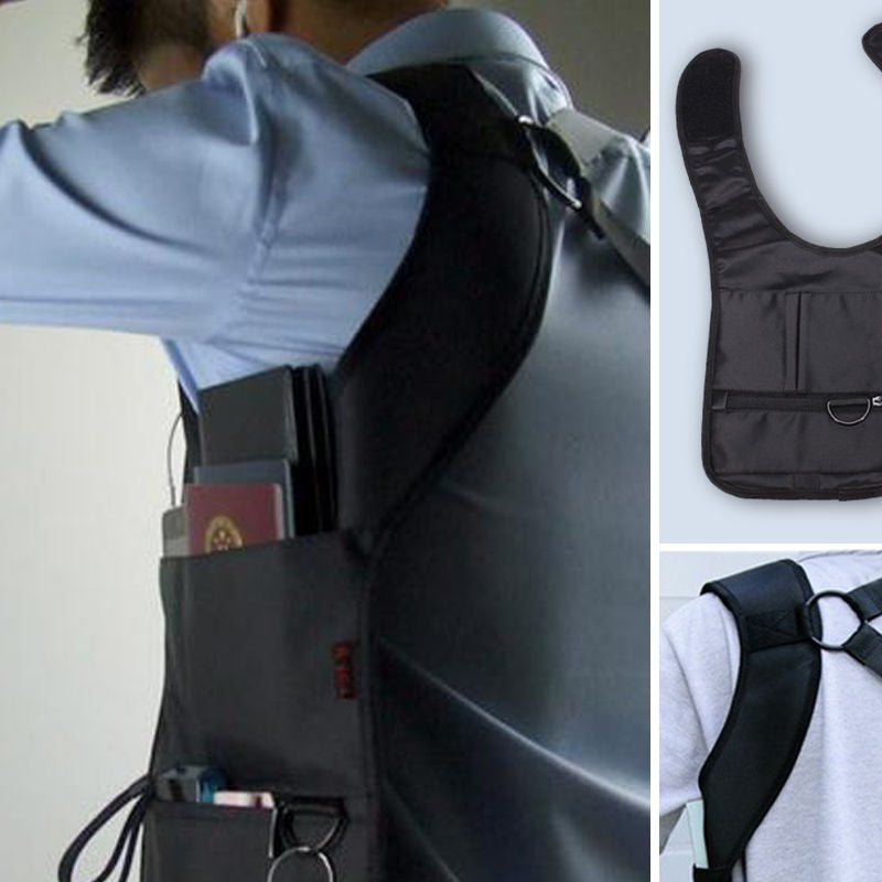 Anti-Theft Hidden Underarm Security Shoulder Holster Cross Strap Phone Bag Wallet