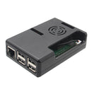 Black/Transparent ABS Case With Fan Hole For Raspberry Pi 3 Model B+ / 3B