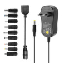 Digoo DG-UA10 Universal 10 Selectable Charger Adapter Multi Voltage Switching Power Supply
