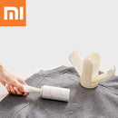 Xiaomi Jordan&judy Portable Creamy White Cleaning Sweater Sticky Roller Brush Cleaning Tool Travel Camping With 2 Pcs Sticky Paper