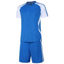 Adults Men's Short Sleeve Football Suit Night Training Reflection Soccer Suits Men Jersey