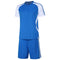 Adults Men's Short Sleeve Football Suit Night Training Reflection Soccer Suits Men Jersey