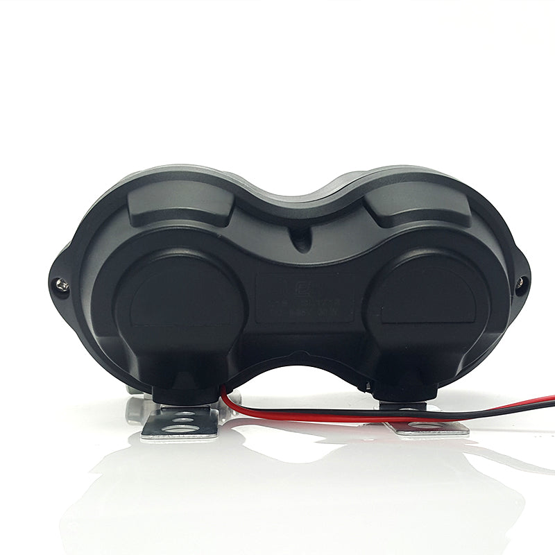 CNSUNNYLIGHT 16W 2000LM 6500K Motorcycle LED Headlights Scooter Fog Spotlight White Drive Working