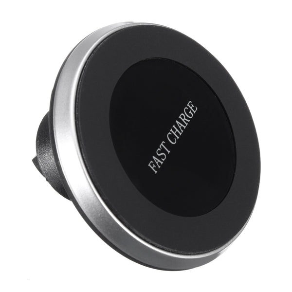 Car Qi Wireless Fast Charging 9V Dashboard Charger for iPhone 8 X Plus S8 S9