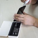 Tonfon 4V Cordless Precission Electric Screwdriver Magnectic Screw Bits USB Multi-used Screw Driver DIY Electronics Repair Tool