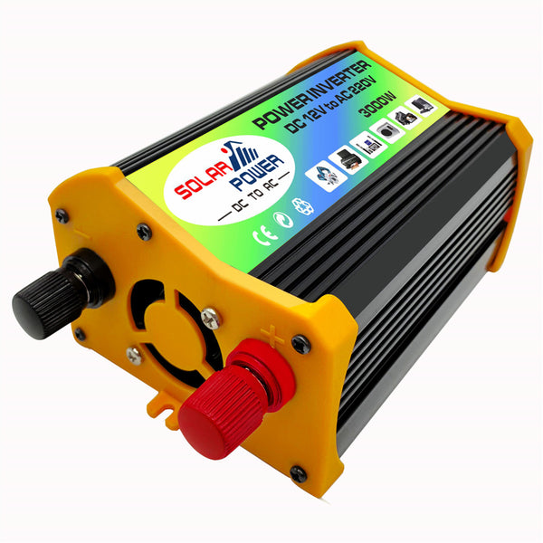 3000W DC12V A AC 220V Power Inverter Boat Car Converter USB Inverter Solar Inverter