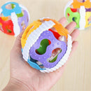 Baby Ring Baby Early Education Bell Baby Soft Glue Six Color Hand Ball Hand Shake Bell Toys