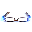 Magnetic Therapy 360 Degree Rotation LED Reading Glasses Folding Presbyopic Repairing Eye Wear